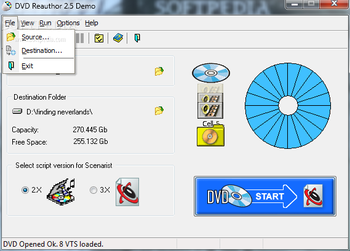 DVD Reauthor Light screenshot 2