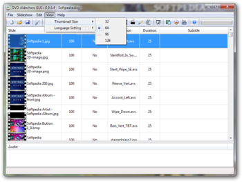 DVD slideshow GUI screenshot 5
