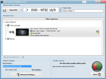 DVD to DVD screenshot