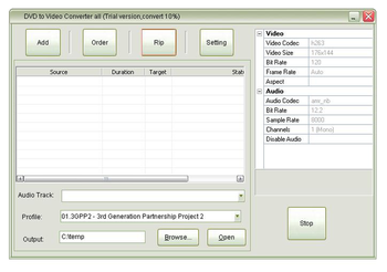 DVD to iPhone Converter screenshot 2