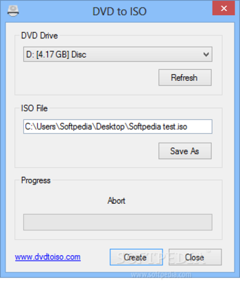 DVD to ISO screenshot