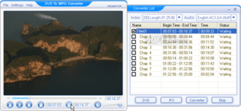 DVD To MPG Converter screenshot 2