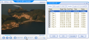 DVD To MPG Converter screenshot 3