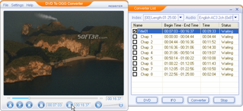 DVD To OGG Converter screenshot 2