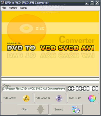 DVD to VCD SVCD MPEG AVI Converter screenshot