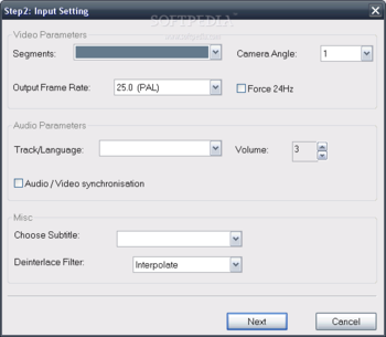 DVD to VCD SVCD MPEG AVI Converter screenshot 2