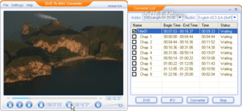 DVD To WAV Converter screenshot 2