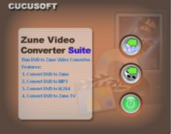 DVD to Zune Software screenshot 2