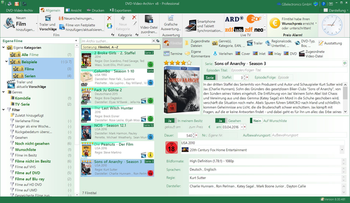 DVD-Video-Archiv+ v8 screenshot