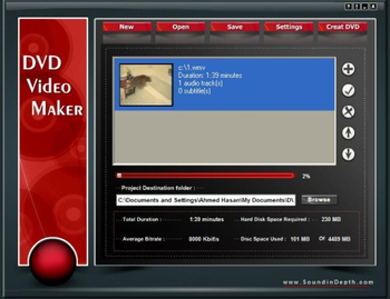 DVD-Video Maker screenshot