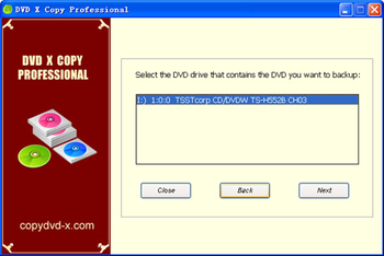 DVD X Copy Professional screenshot 2