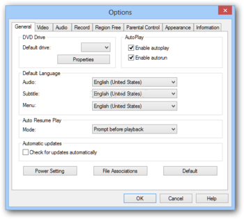 DVD X Player Standard screenshot 2