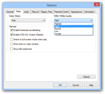 DVD X Player Standard screenshot 3