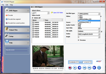 DVD2AVI Ripper screenshot 2