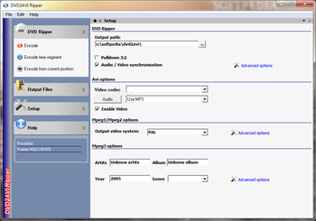 DVD2AVI Ripper screenshot 5
