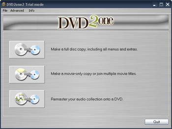 DVD2one screenshot 1