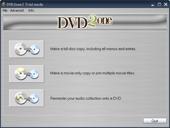 DVD2one screenshot