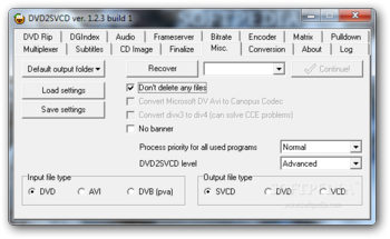DVD2SVCD screenshot 10