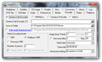 DVD2SVCD screenshot 6