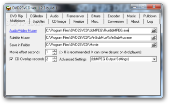 DVD2SVCD screenshot 7