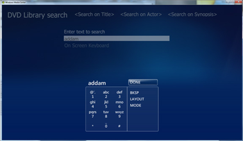 DVDBrowser screenshot 2