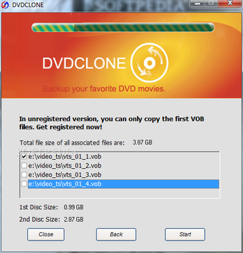 DVDCLONE screenshot 3
