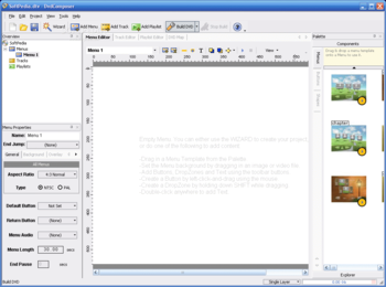 DVDComposer screenshot
