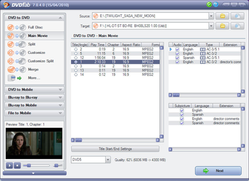 DVDFab All-In-One screenshot