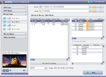 DVDFab HD Decrypter screenshot