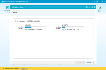 DVDFab PC Backup screenshot