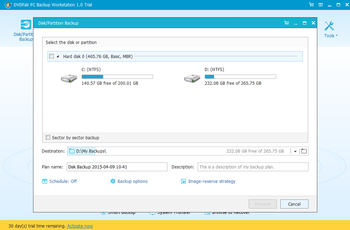 DVDFab PC Backup screenshot 2