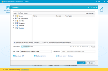 DVDFab PC Backup screenshot 3