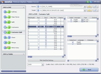 DVDFab Platinum screenshot 3