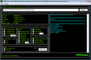 DVDPatcher screenshot