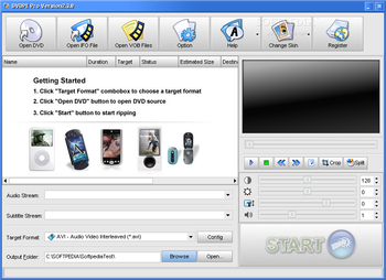 DVDPe Pro screenshot