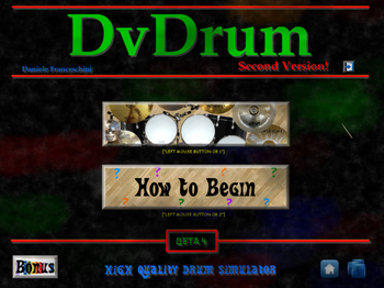 DvDrum (Dany's Virtual Drum) screenshot
