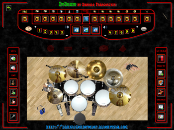 DvDrum (Dany's Virtual Drum) screenshot 3