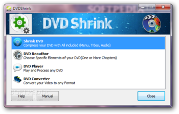 DVDShrink screenshot