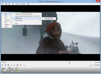 DVDx screenshot