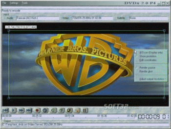 DVDx screenshot 2