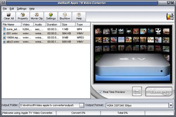dvdXsoft Apple TV Video Converter screenshot 2