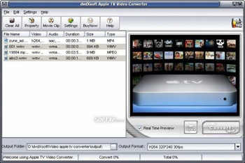 dvdXsoft Apple TV Video Converter screenshot 3