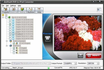 dvdXsoft DVD to iPod Converter screenshot 2