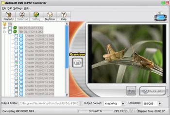 dvdXsoft DVD to PSP Converter screenshot 3