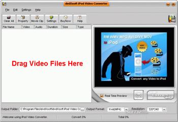 dvdXsoft iPod Video Converter screenshot 2