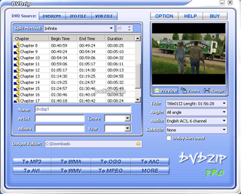 DVDZip Lite screenshot 2