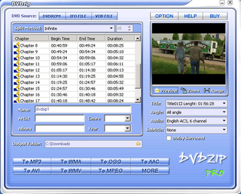 DVDZip Lite screenshot 3
