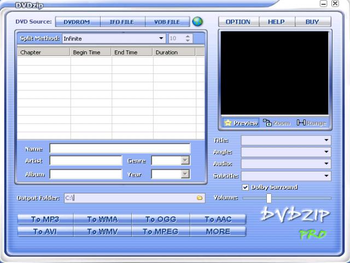 DVDZip Pro screenshot