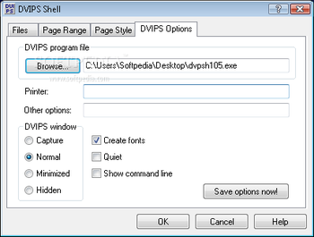 DVIPS Shell screenshot 4