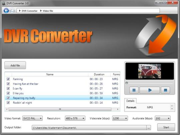 DVR Converter screenshot 3